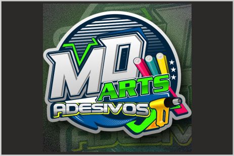 Logo MD Arts Adesivos